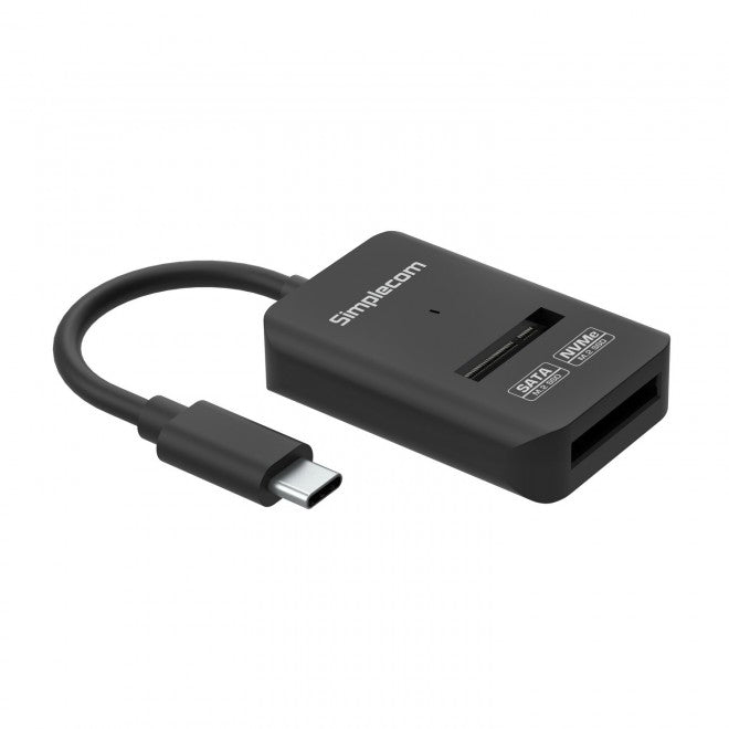 Simplecom SA506 NVMe / SATA Dual Protocol M.2 SSD to USB-C Adapter Converter USB 3.2 Gen 2 10Gbps Simplecom SA506 NVMe / SATA Dual Protocol M.2 SSD to USB-C Adapter Converter USB 3.2 Gen 2 10Gbps
